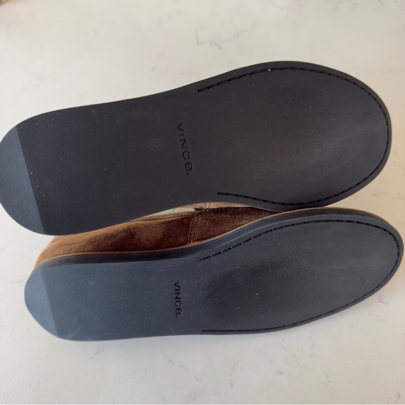 Vince Archie suede Loafers in elmwood New Size: 6 - Picture 4 of 4